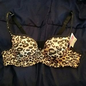 Cheetah Print Bra