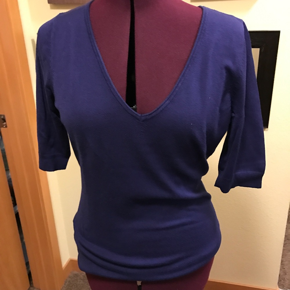 Midnight blue top