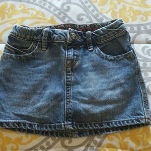 Gap denim girls skirt size 6