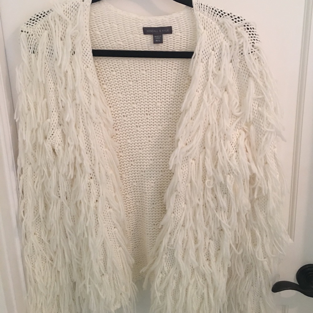 Kendall &a Kylie fur sweater