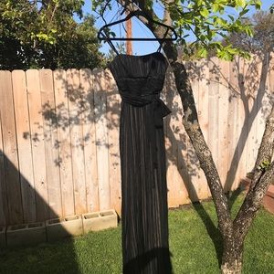 BCBG Black Evening Gown