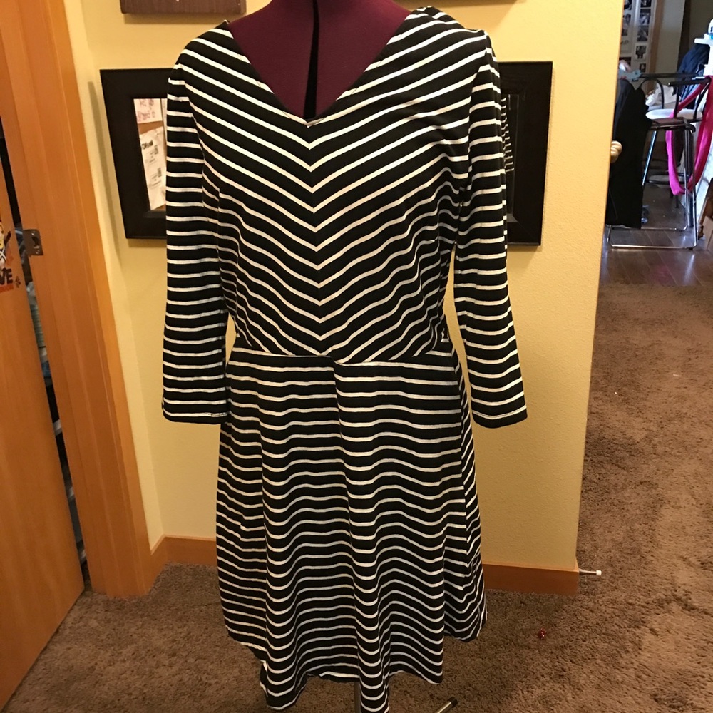 Black and White dress