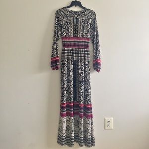 Bebe Floral Maxi Dress