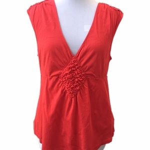 ⚡️Flash Sale⚡️ Deletta (Anthropology) Red Top