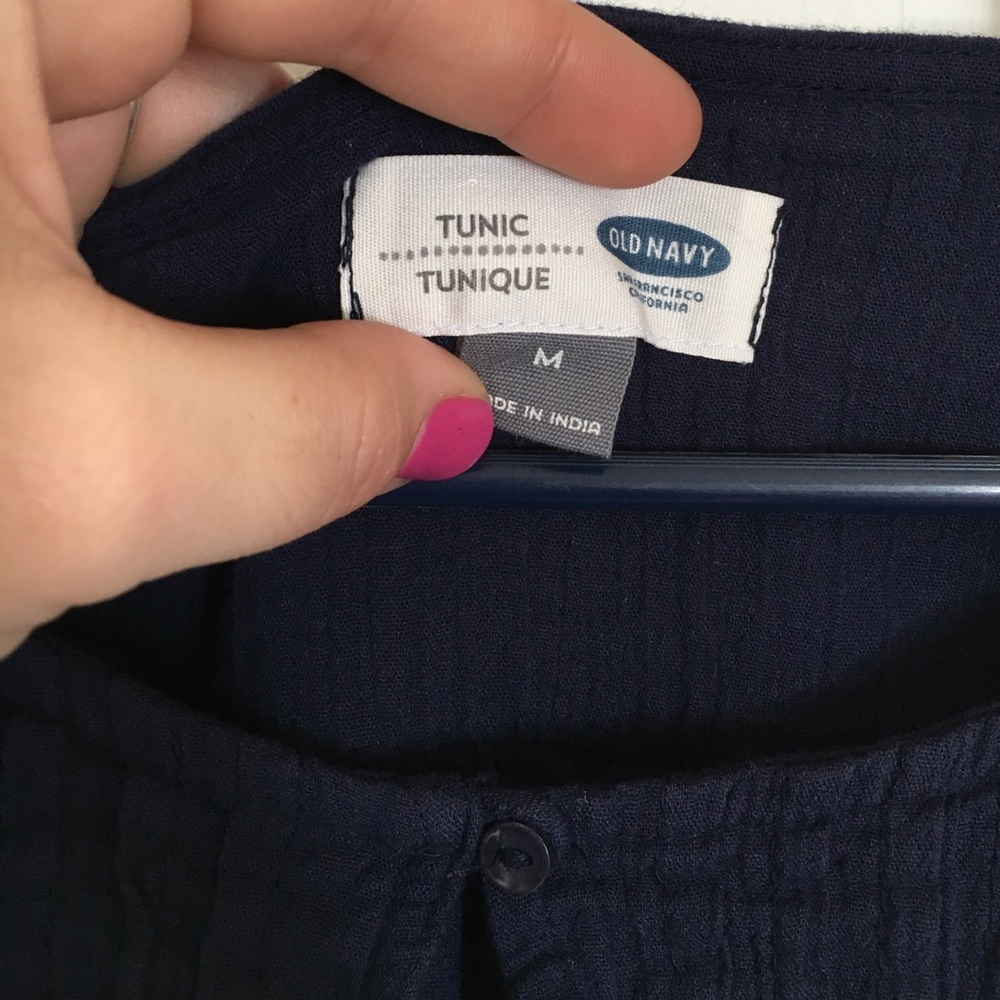 Navy tunic - Picture 2 of 2