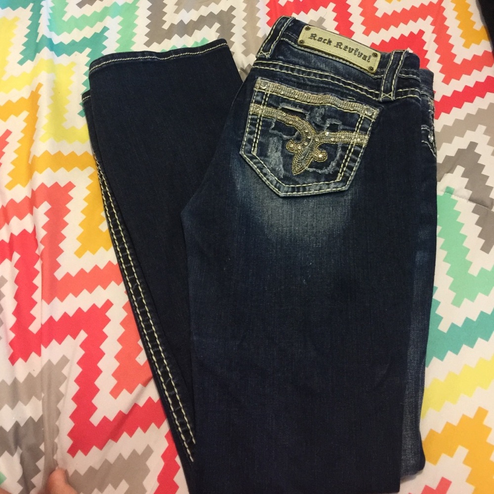 Rock revival boot cut jeans
