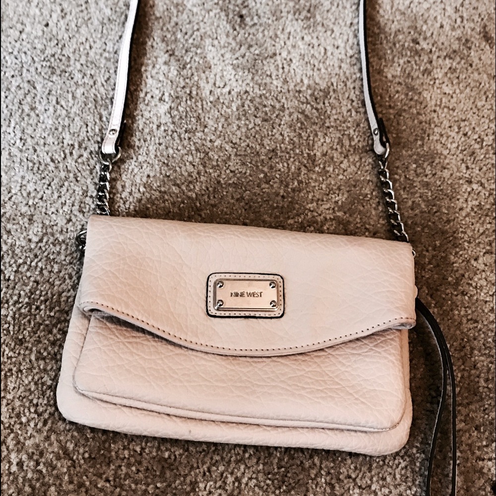 Nine West fold over clutch