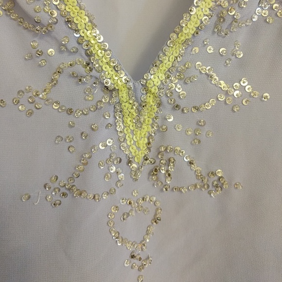 Gorgeous boho sheer top - Picture 2 of 4