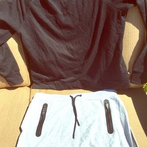 Fabletics skirt and top