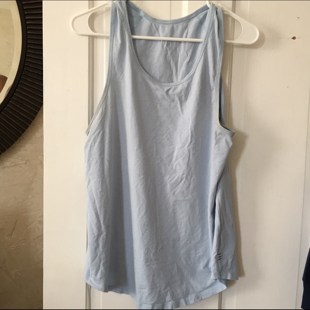 Light blue lululemon tank