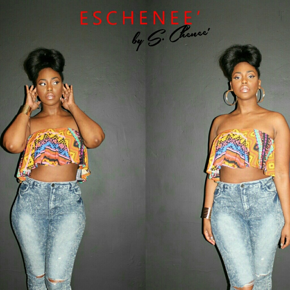 Summer Flounce Crop Top