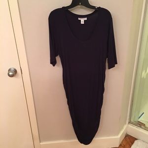 Motherhood Maternity Navy Dress