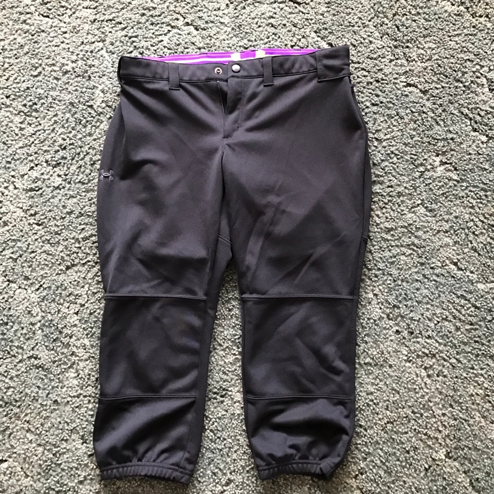 Women's Under Armour softball pants.