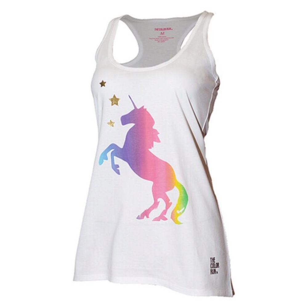 The Color Run Unicorn Tank