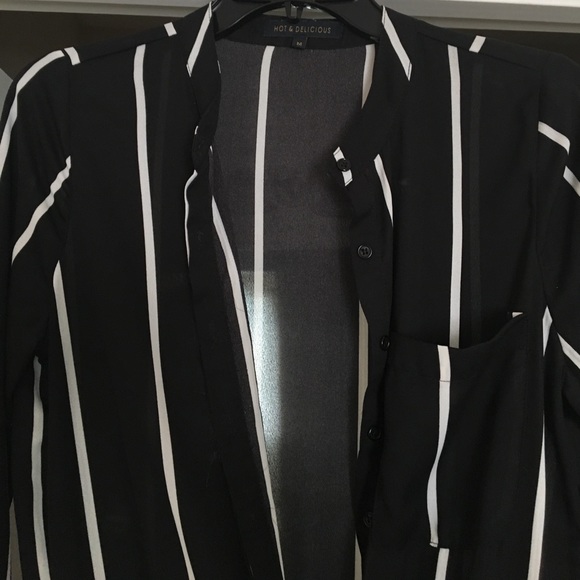 striped romper - Picture 3 of 3