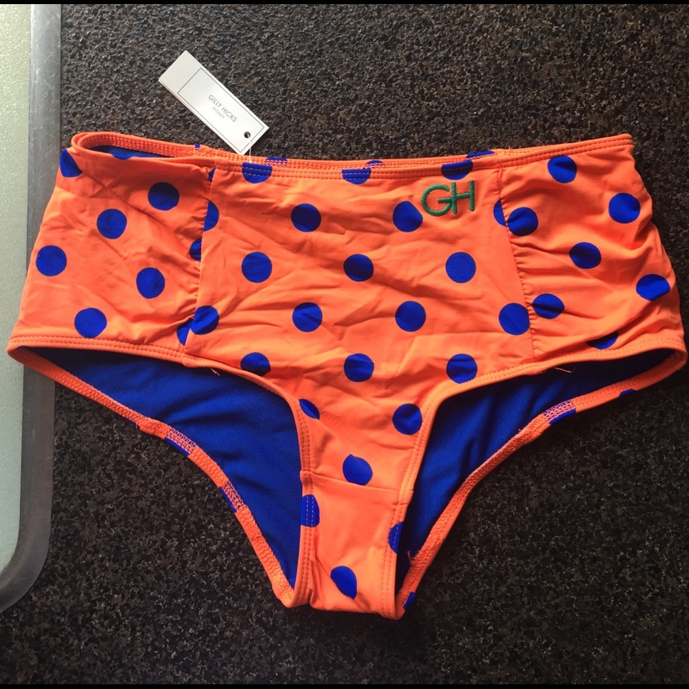 Gilly Hicks high waisted swimsuit bottoms