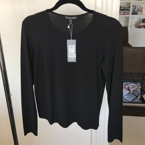 Eileen fisher black long sleeve
