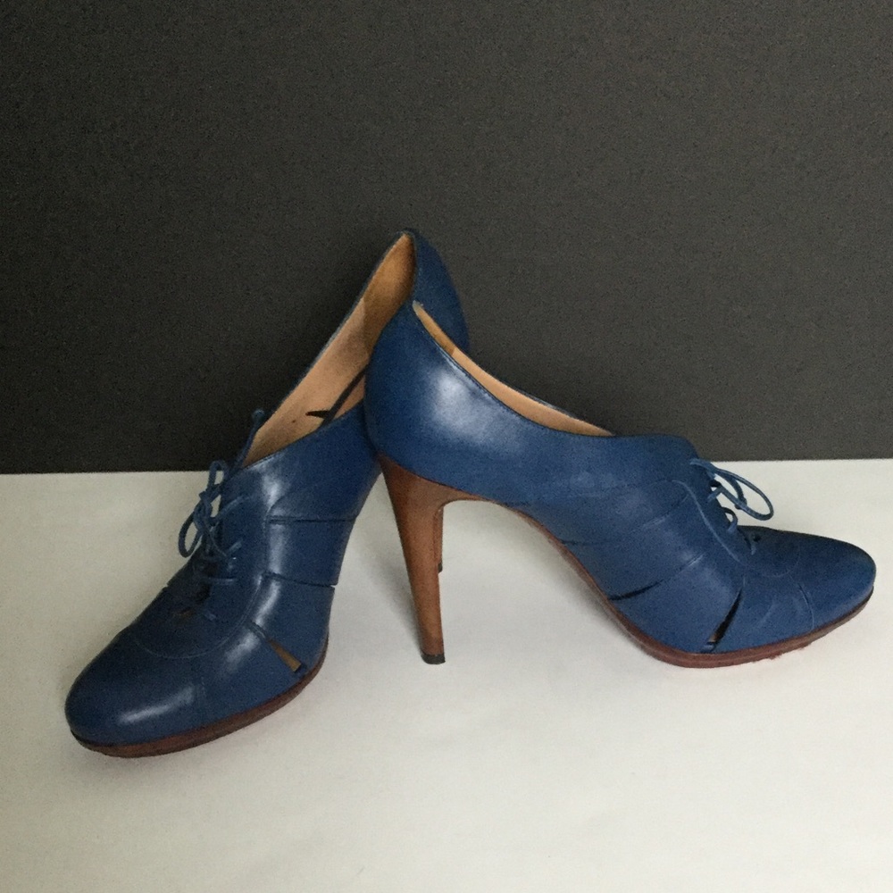 Bottega Veneta high heels lace up shoes