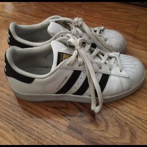 Adidas Classic SuperStar White with Black Stripes