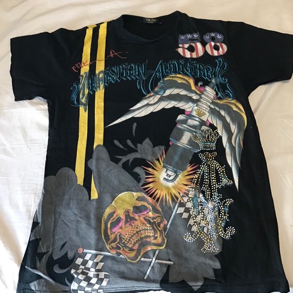 Christian Audigier tee shirt - Picture 1 of 3