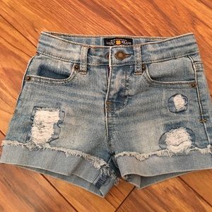 Girls denim shorts, Lucky Brand