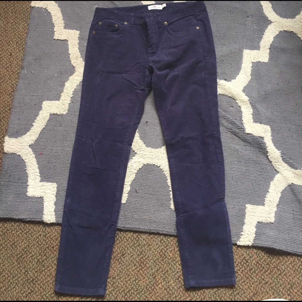 Navy Vineyard Vines Corduroy Pants