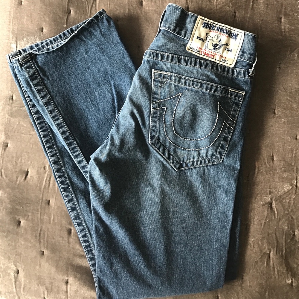 True Religion Men's straight-cut jeans