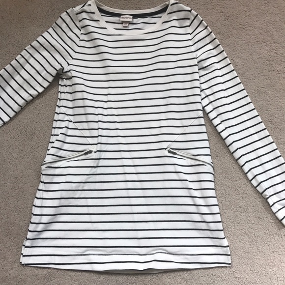 Merona Tops - ADDITONAL 50% OFF! Merona Striped Zippered Top