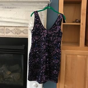 Sparkly sequin party dress!