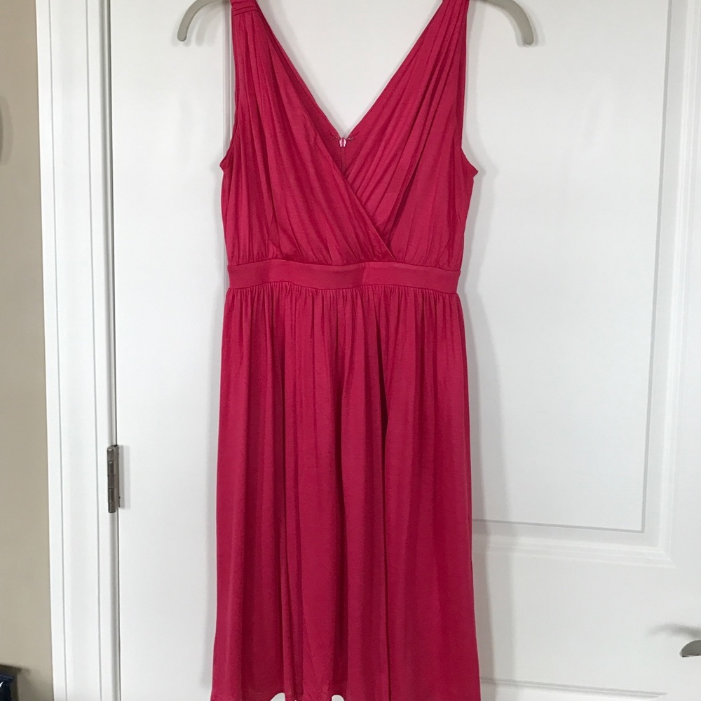 LOFT Pink Sleeveless Dress, Size 2
