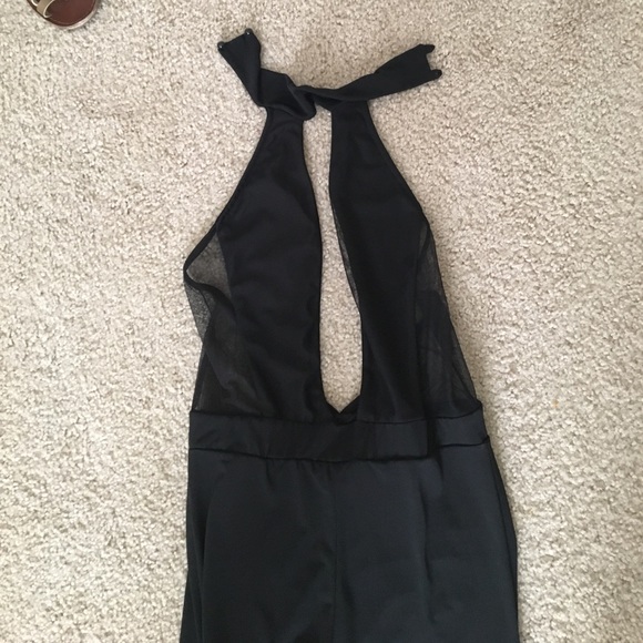 black jumpsuit. - Picture 3 of 4