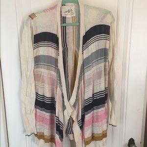 Cute striped Cardigan Sweater