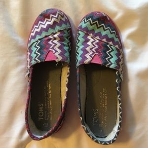 Multi-Colored Little Girl Toms