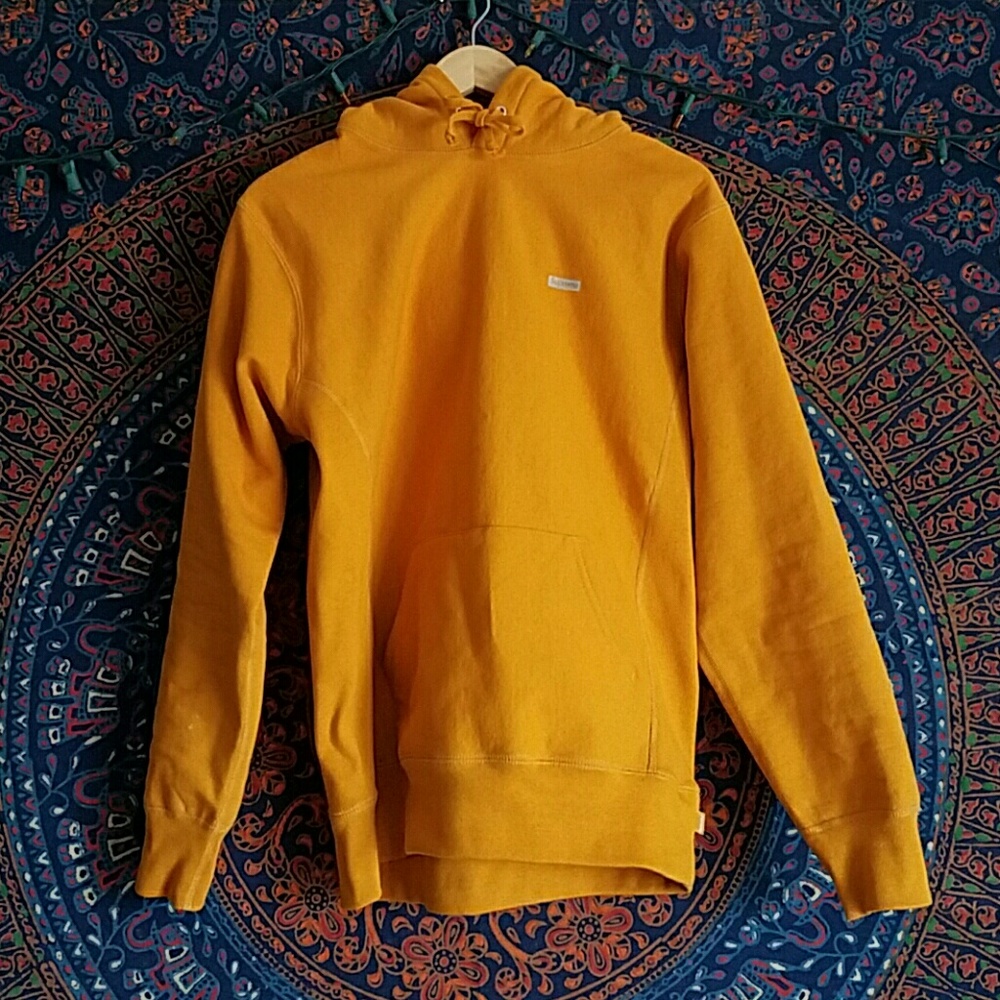 Small BOGO Reflective Supreme x CG Golden Hoodie
