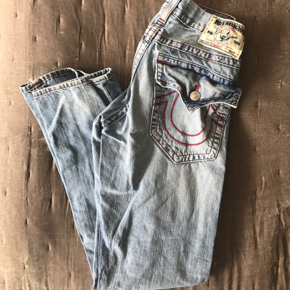Men's True Religion straight jeans