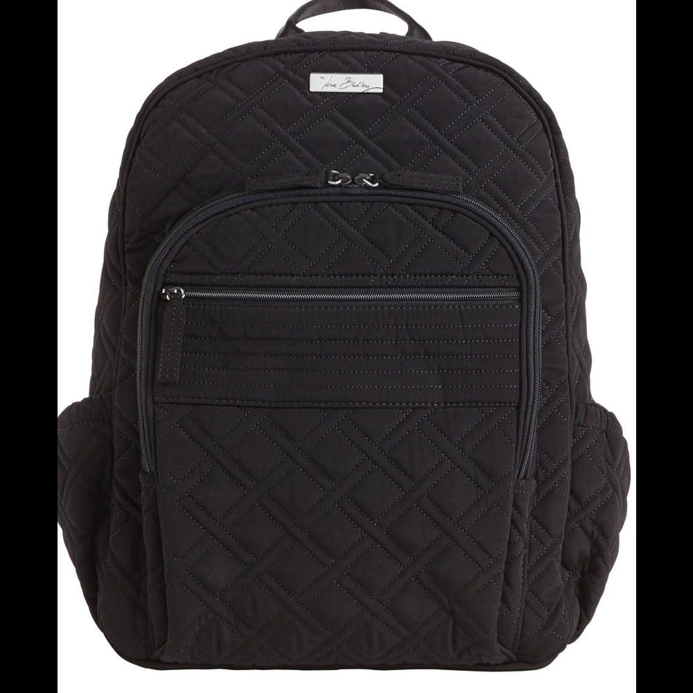 Vera Bradley campus backpack black