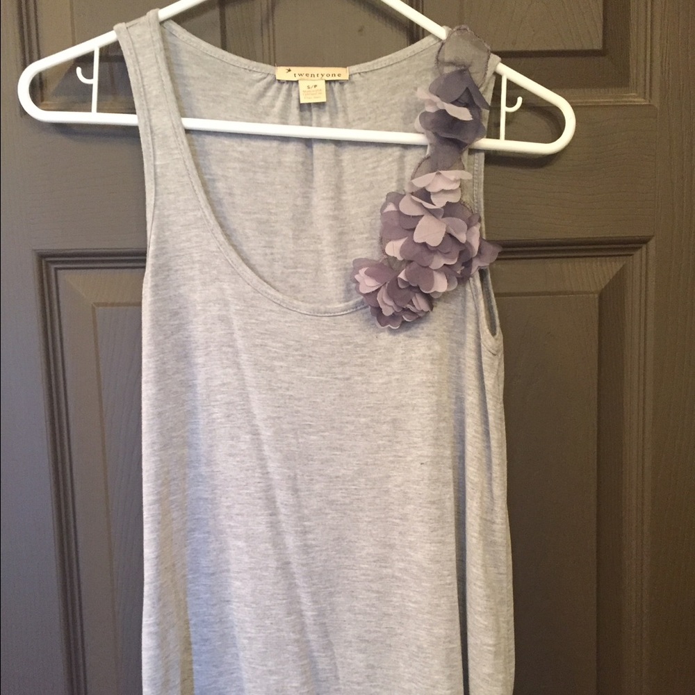 Flower tank top