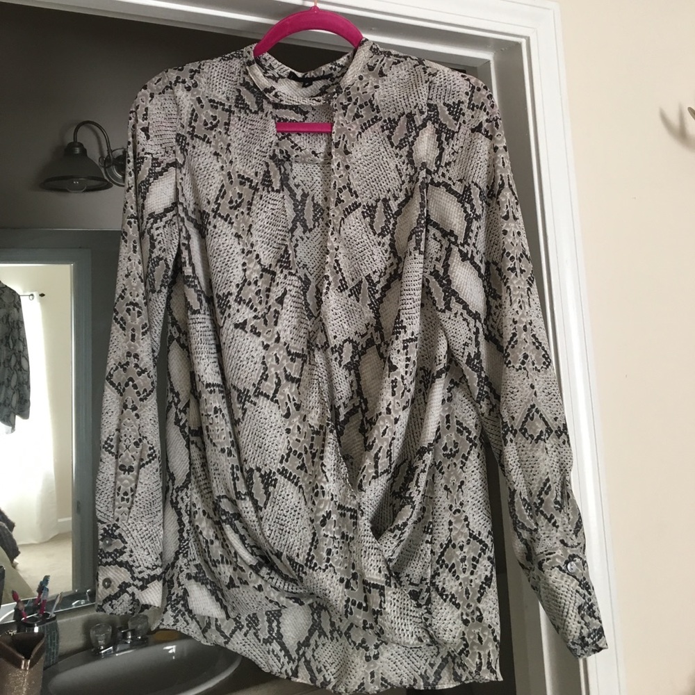snakeskin shirt