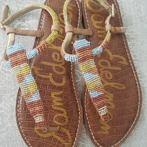 Sam Edelman Gail multi color sandals size 6.5.