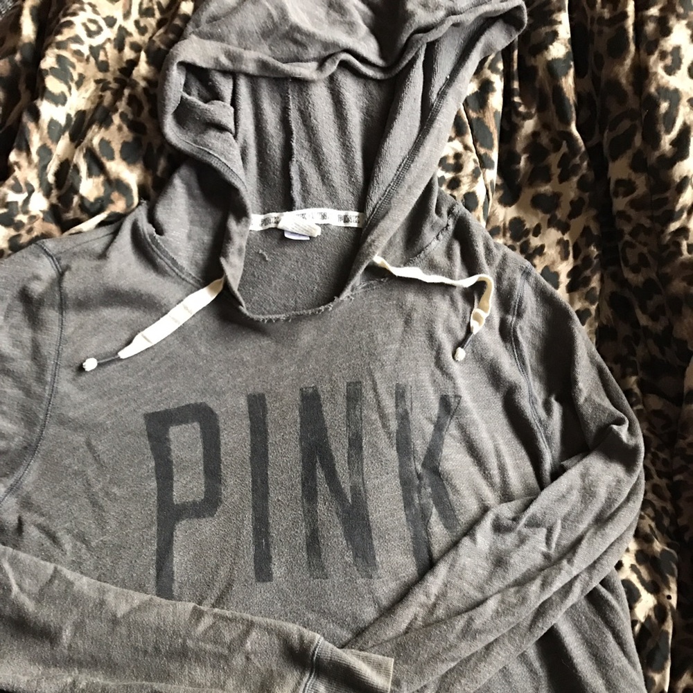 Pink hoodie