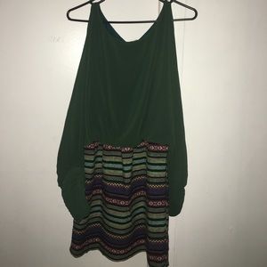Green cocktail dress!