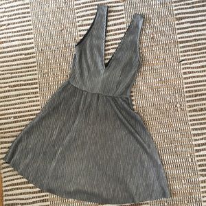 Silver H&M cocktail dress
