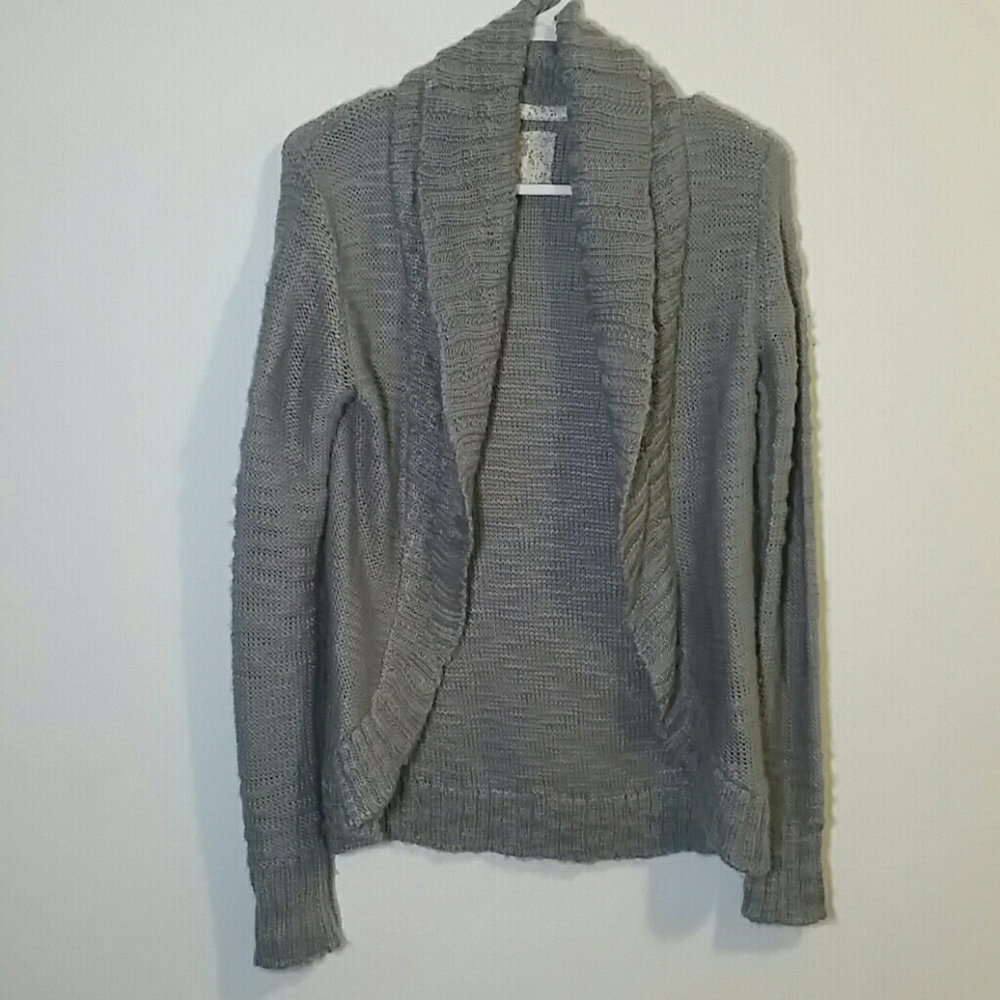 Gray sweater