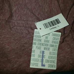 Dark Mauve L LuLaRoe Lindsay Kimono