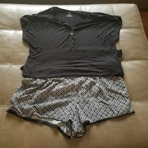 Soft Pajama Short Set