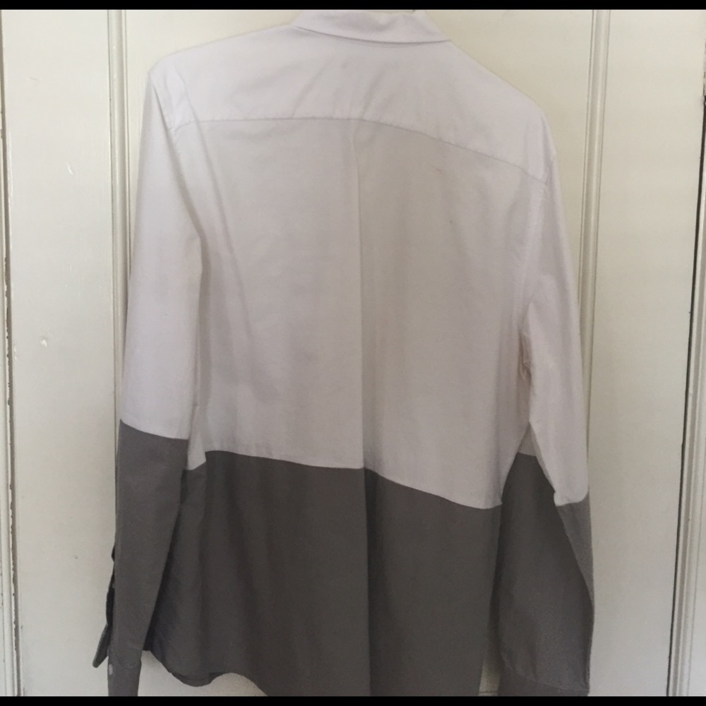 Colorblock button down - Picture 2 of 2