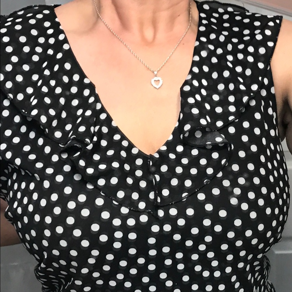 Coldwater Creek sleeveless blouse