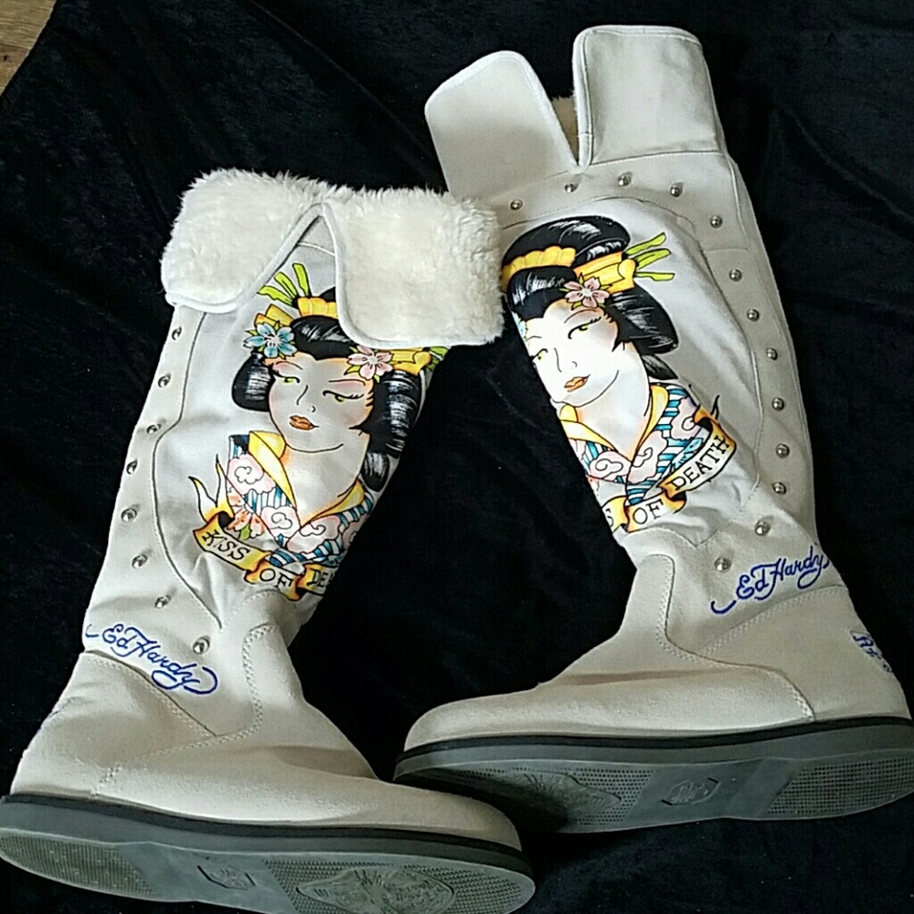 Ed Hardy boots