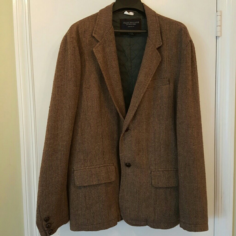 Men's Blazer/Jacket Tweed Sz XL American Eagle