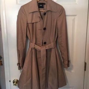 Asos size 6 adorable A-line Trench coat.